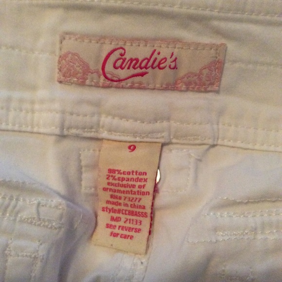 VTG CANDIES CAPRIS W/ DRAW STRING ON LEGS. - Picture 4 of 4